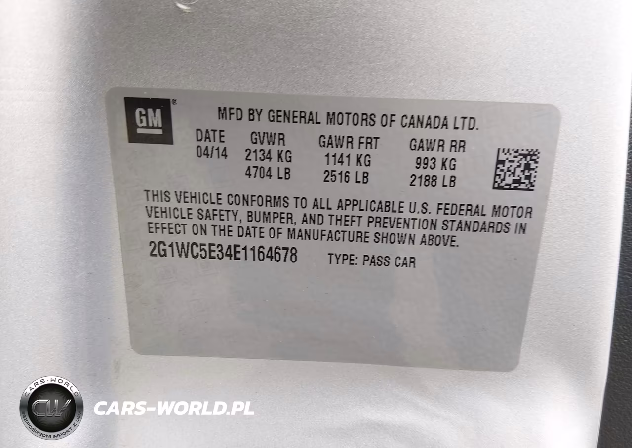 2014 Chevrolet Impala Limited Ltz VIN:2G1WC5E34E1164678 - 9
