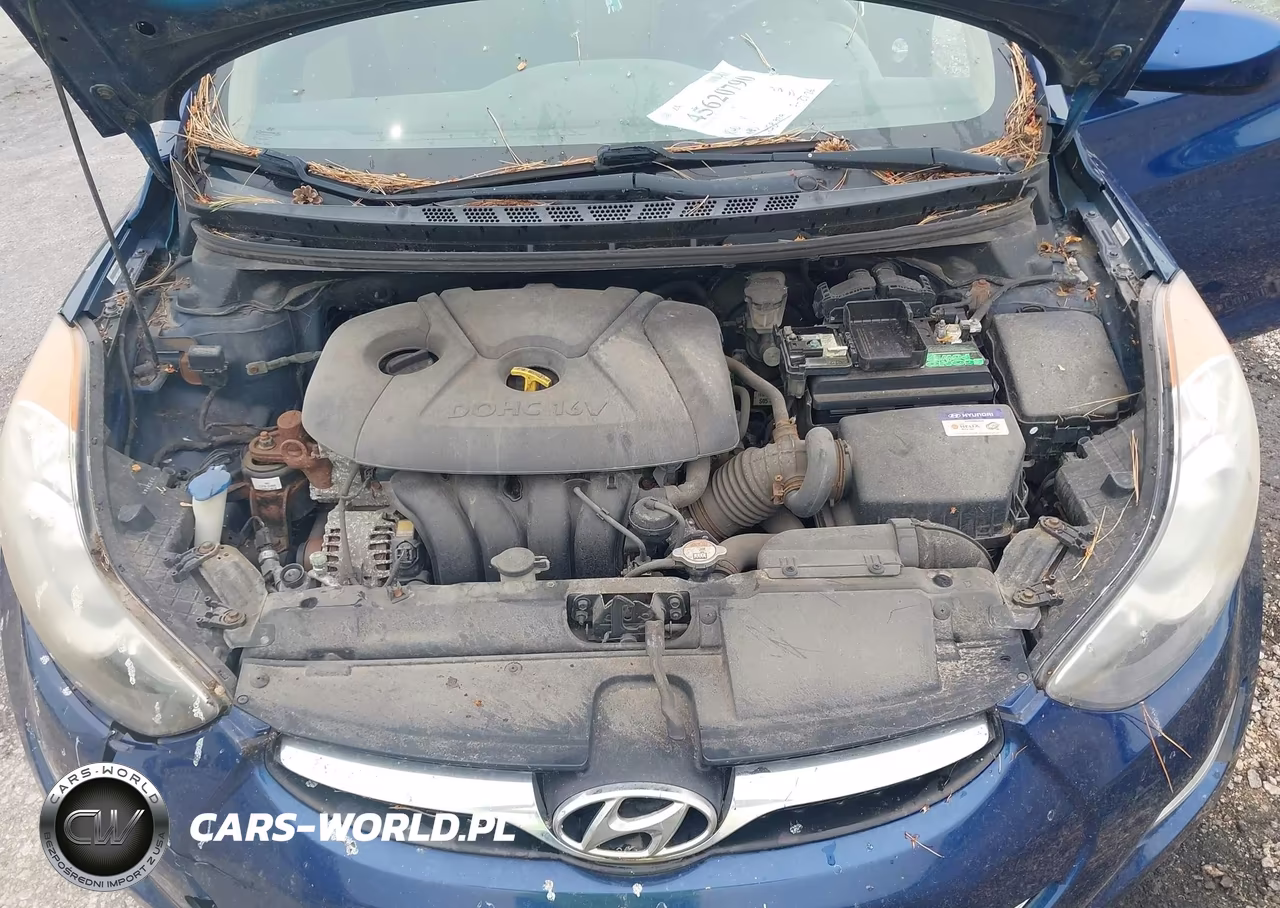 2013 Hyundai Elantra Gls VIN:KMHDH4AE0DU762797 - 10