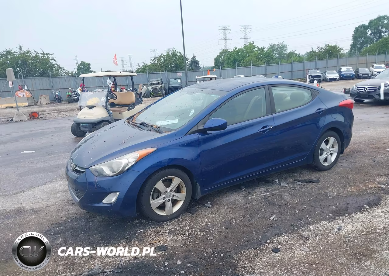 2013 Hyundai Elantra Gls VIN:KMHDH4AE0DU762797 - 2