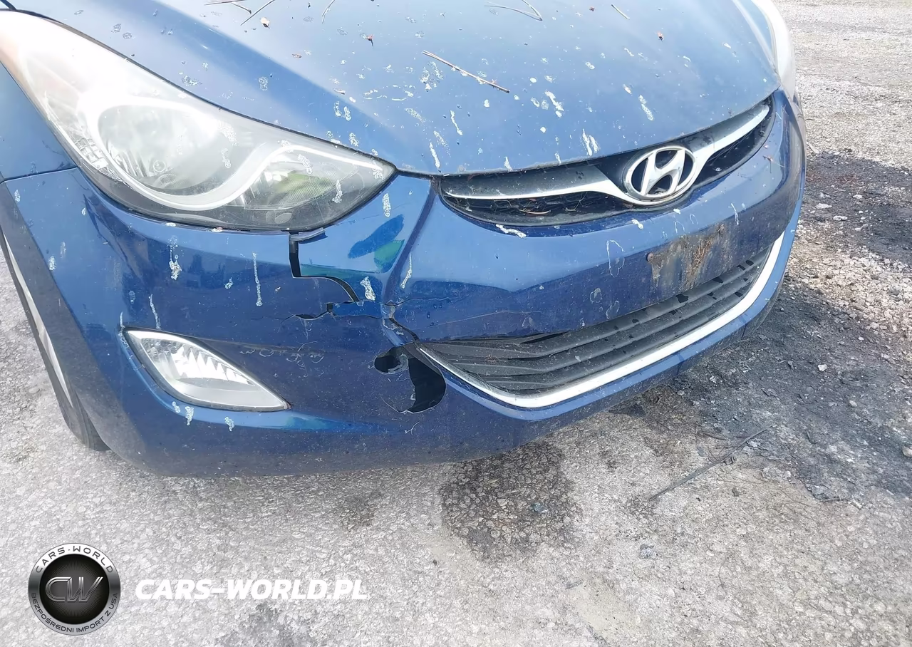2013 Hyundai Elantra Gls VIN:KMHDH4AE0DU762797 - 6