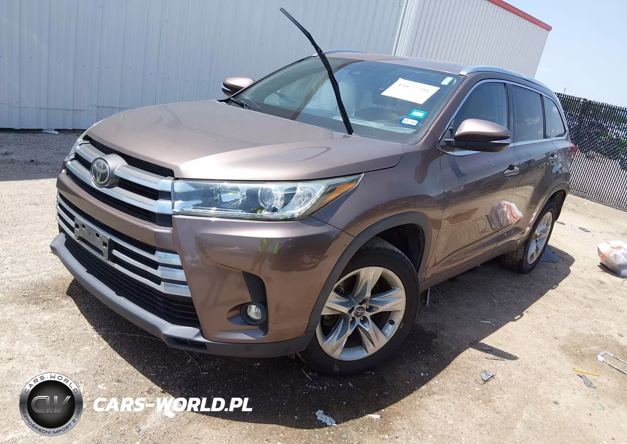 2019 Toyota Highlander Limited VIN:5TDYZRFH8KS294595 - 2