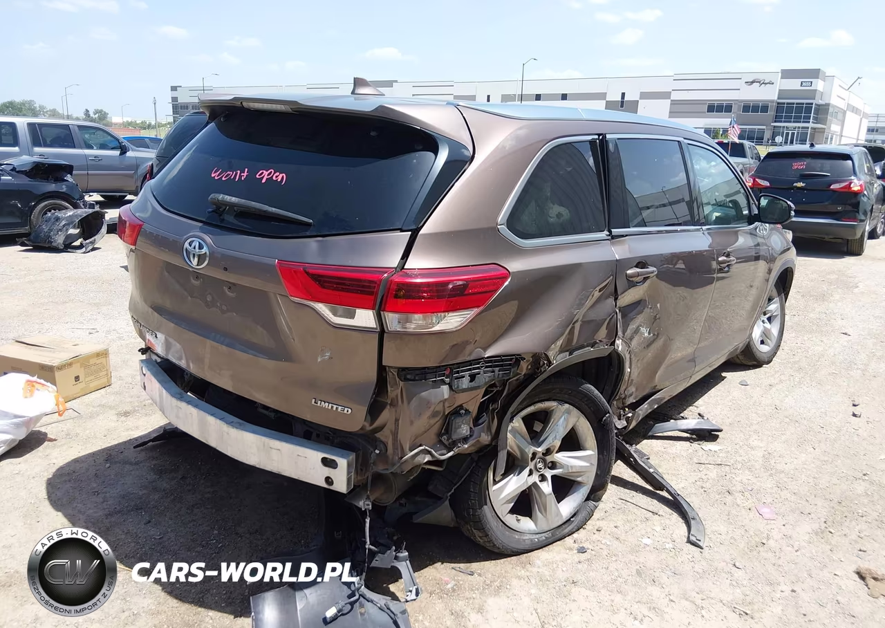 2019 Toyota Highlander Limited VIN:5TDYZRFH8KS294595 - 4