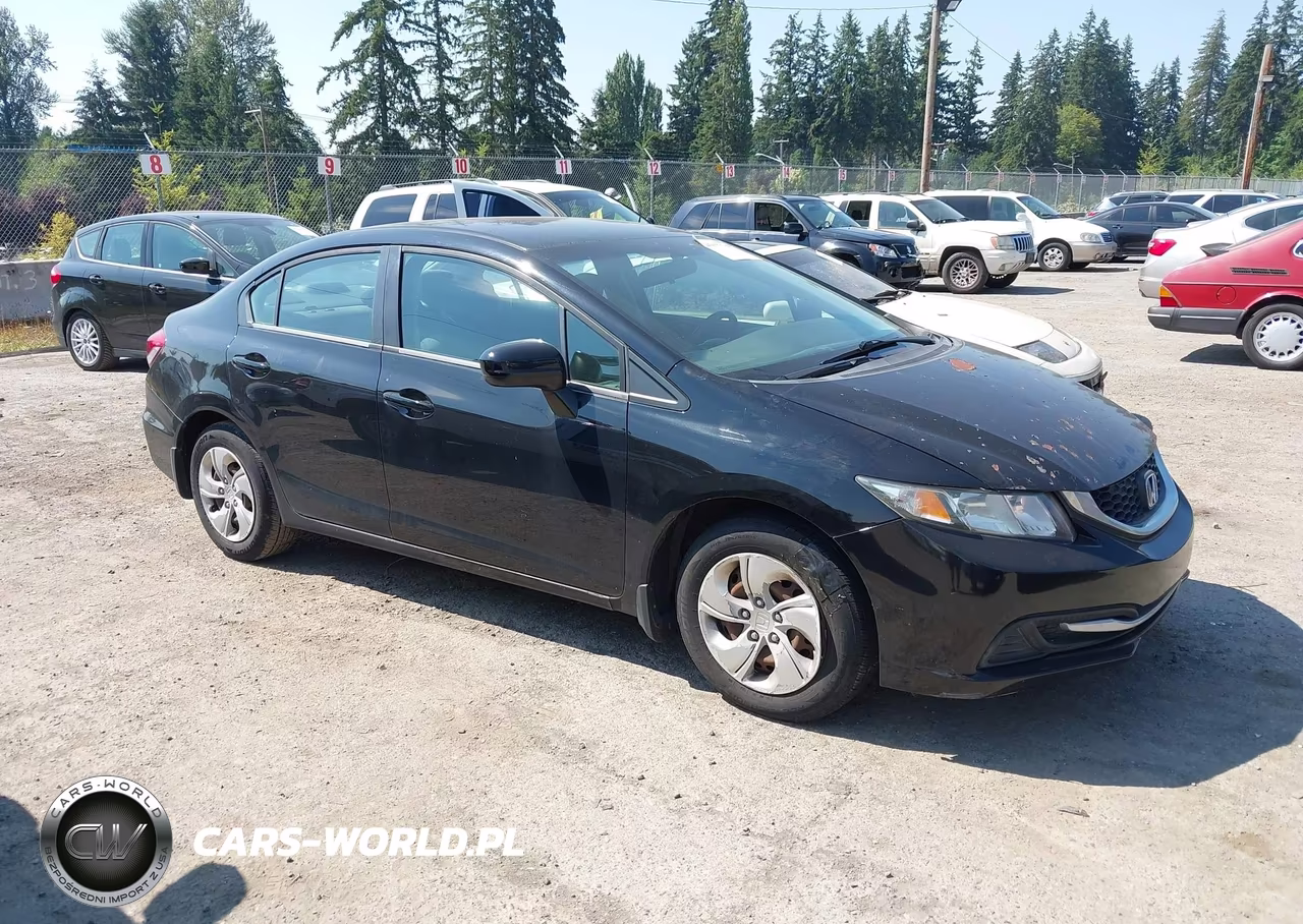 2014 Honda Civic Lx VIN:19XFB2E57EE078732 - 1