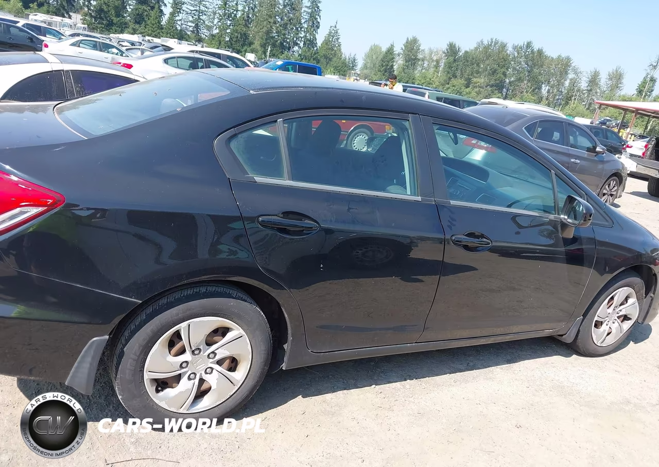 2014 Honda Civic Lx VIN:19XFB2E57EE078732 - 13