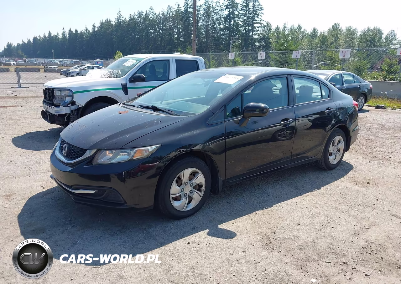 2014 Honda Civic Lx VIN:19XFB2E57EE078732 - 2