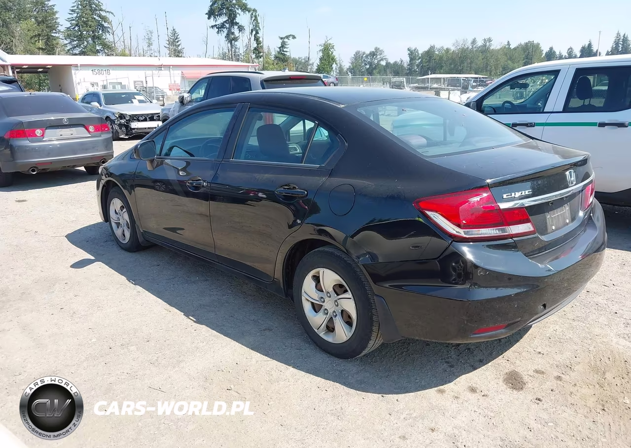 2014 Honda Civic Lx VIN:19XFB2E57EE078732 - 3
