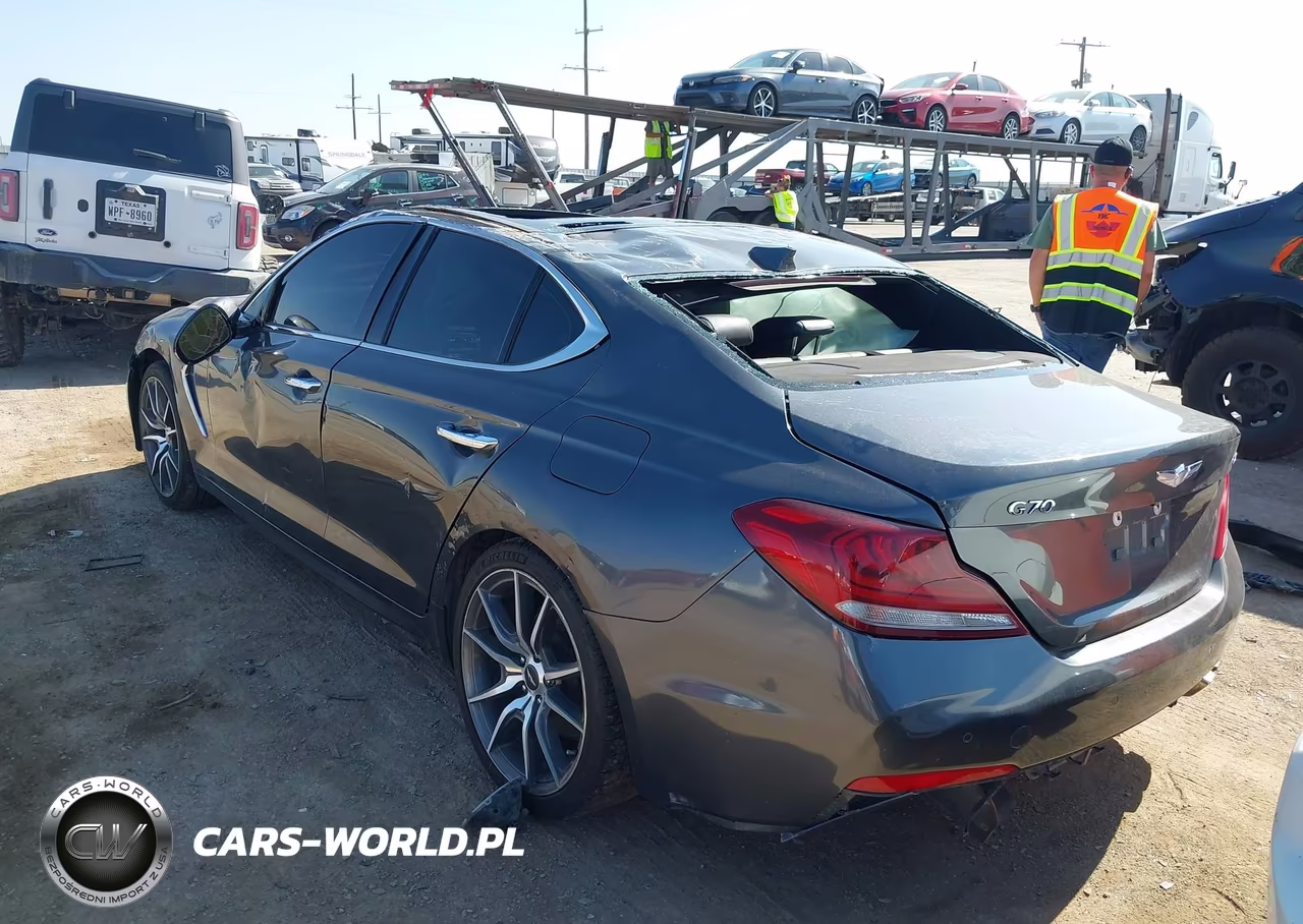2019 Genesis G70 2.0T Advanced VIN:KMTG44LA7KU044217 - 3