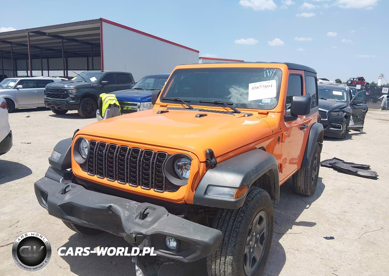2025 Jeep Wrangler 2-Door Sport 4X4 VIN:1C4PJXAN0SW593826 - 2