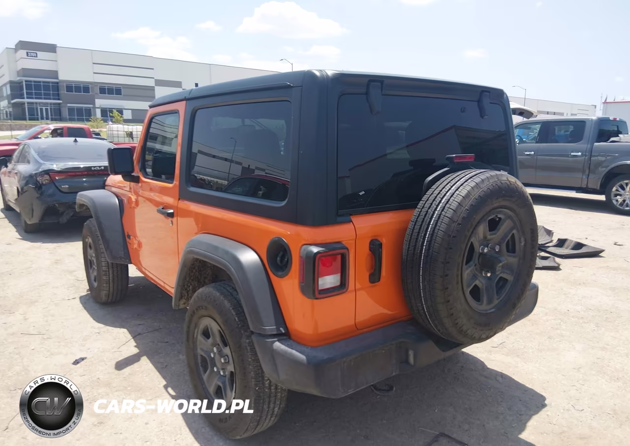 2025 Jeep Wrangler 2-Door Sport 4X4 VIN:1C4PJXAN0SW593826 - 3