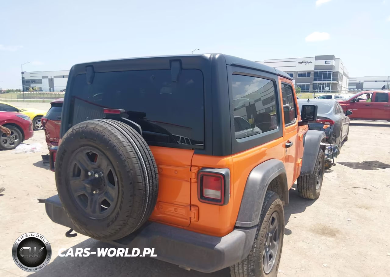 2025 Jeep Wrangler 2-Door Sport 4X4 VIN:1C4PJXAN0SW593826 - 4