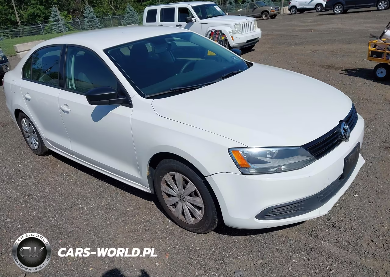 2014 Volkswagen Jetta 2.0L S VIN:3VW2K7AJ2EM209549 - 1