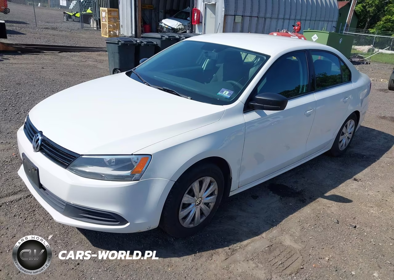 2014 Volkswagen Jetta 2.0L S VIN:3VW2K7AJ2EM209549 - 2