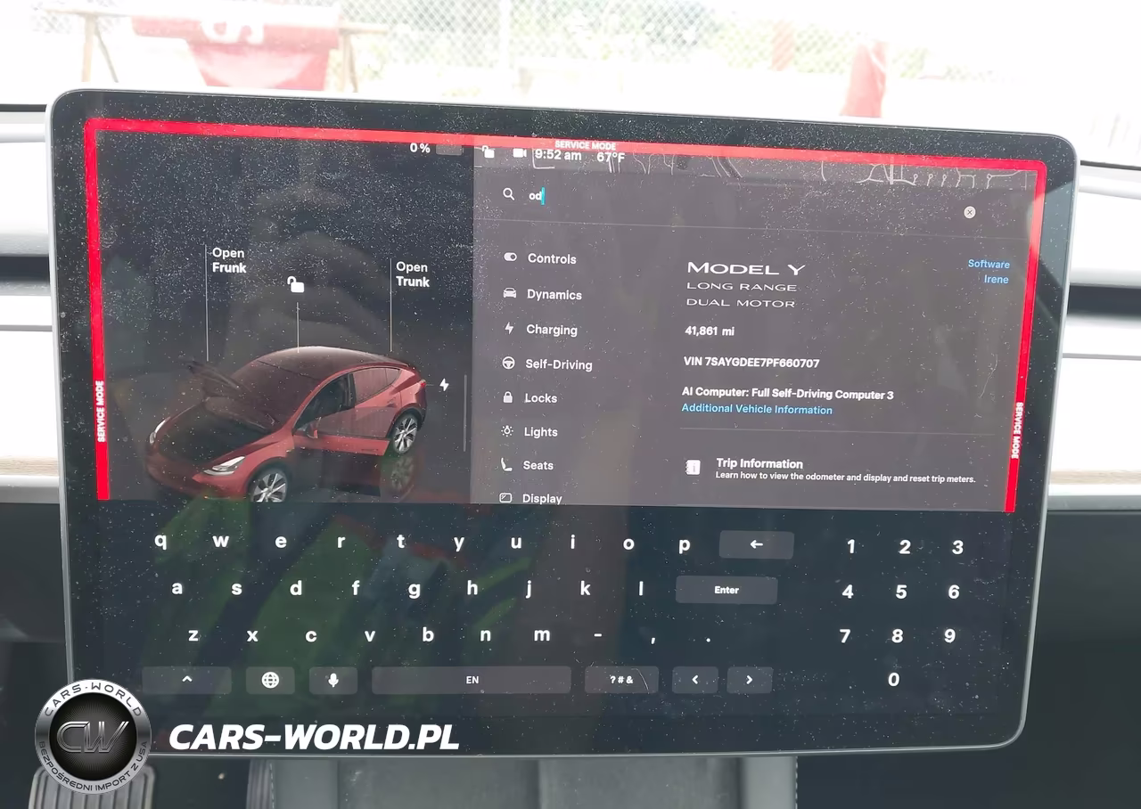 2023 Tesla Model Y Awd-Long Range Dual Motor All-Wheel Drive VIN:7SAYGDEE7PF660707 - 7