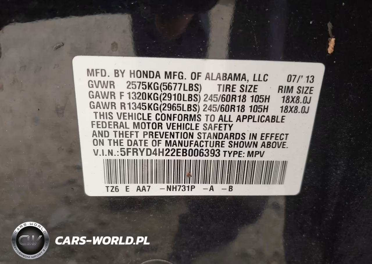 2014 Acura Mdx VIN:5FRYD4H22EB006393 - 9