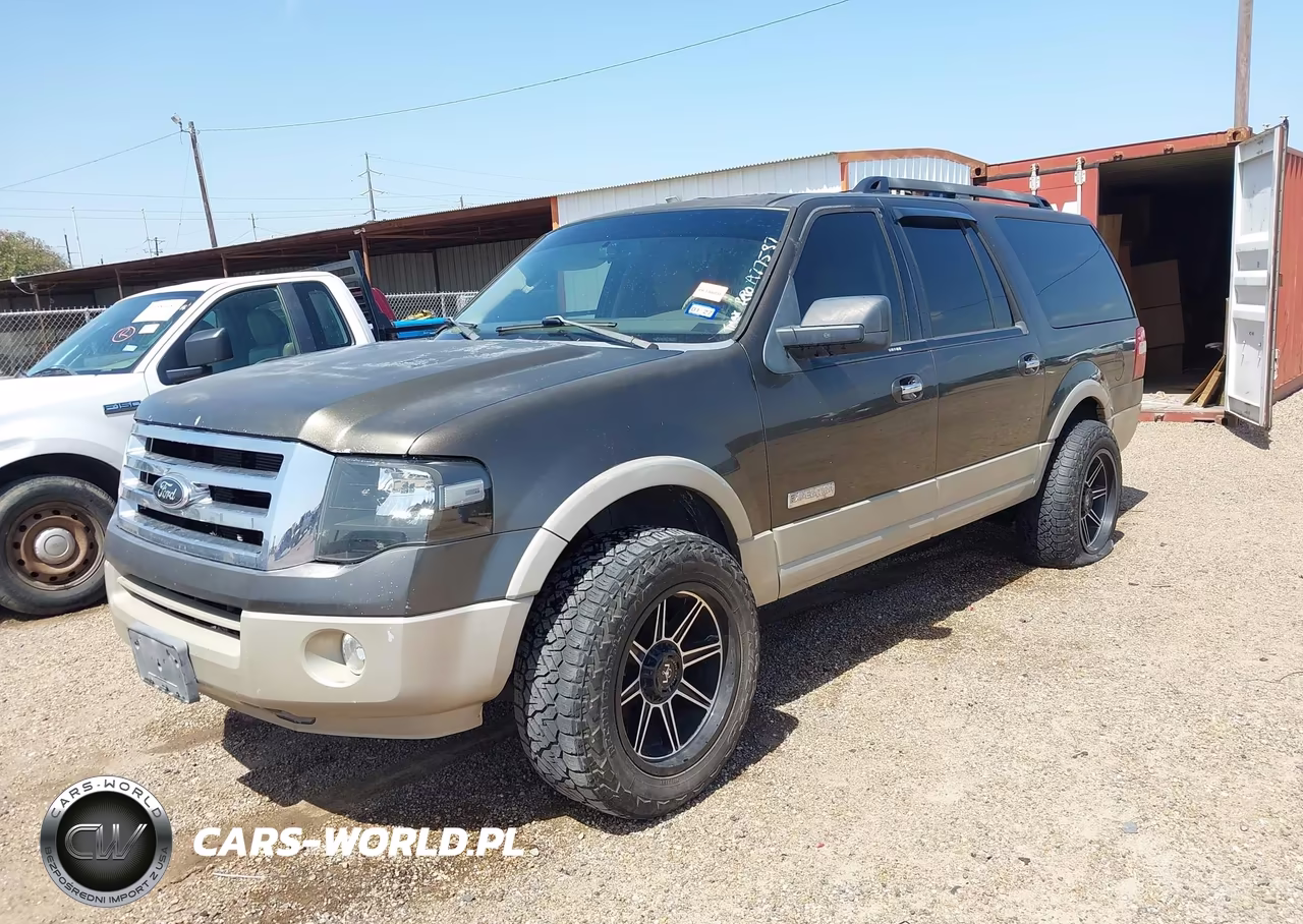 2008 Ford Expedition El Eddie Bauer-King Ranch VIN:1FMFK175X8LA77587 - 2