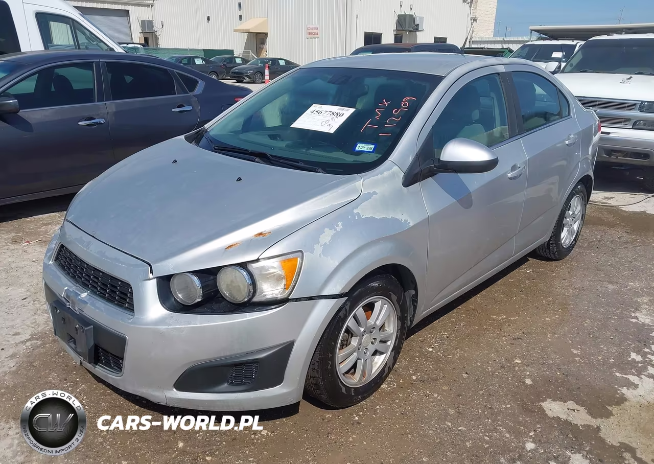 2012 Chevrolet Sonic 2Lt VIN:1G1JC5SH7C4112909 - 2