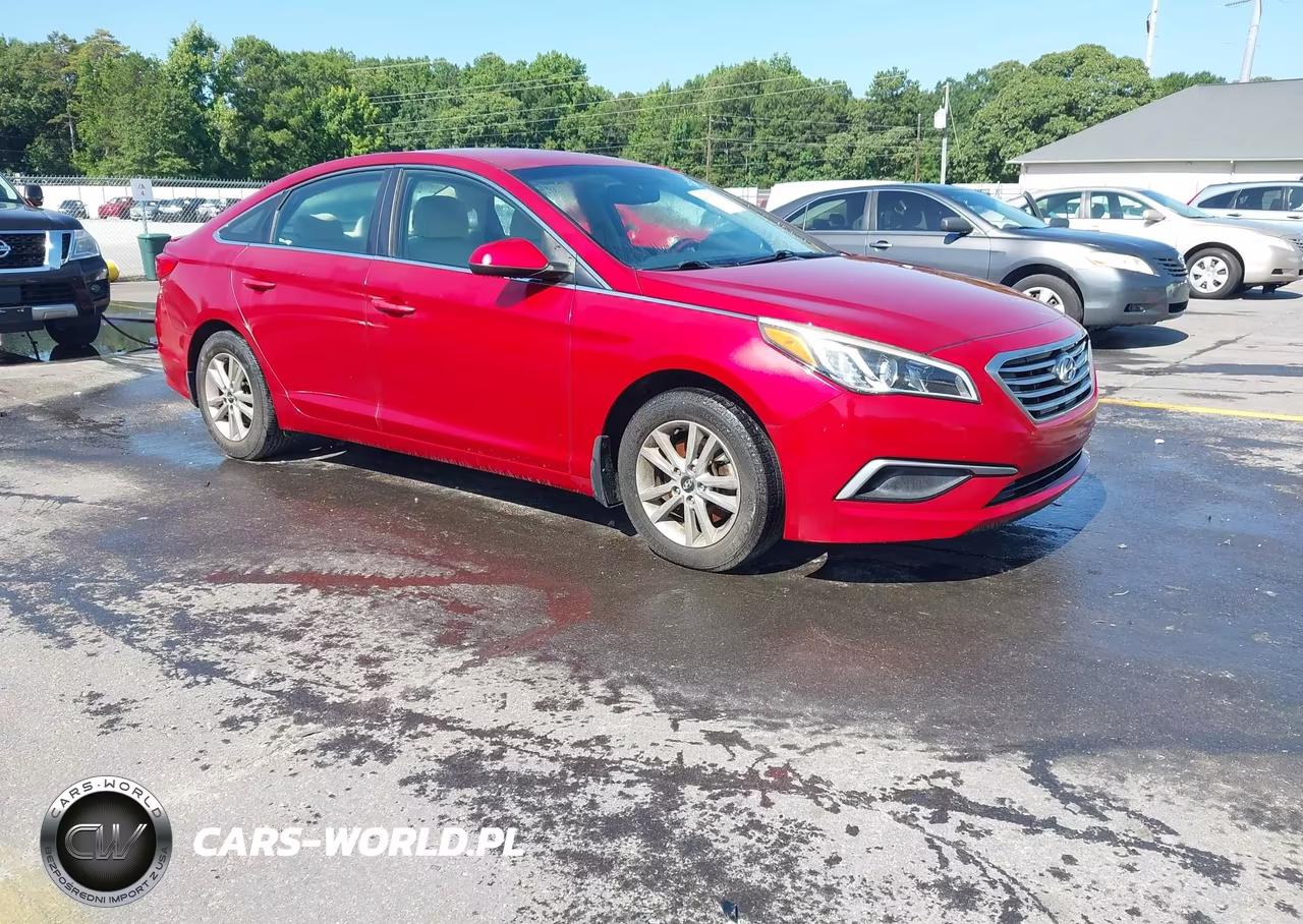 2017 Hyundai Sonata Se VIN:5NPE24AF2HH496881 - 1