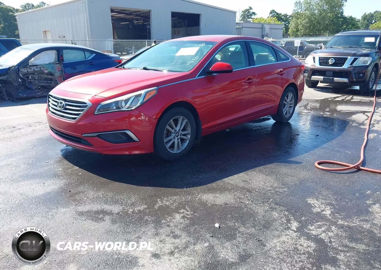 2017 Hyundai Sonata Se VIN:5NPE24AF2HH496881 - 2