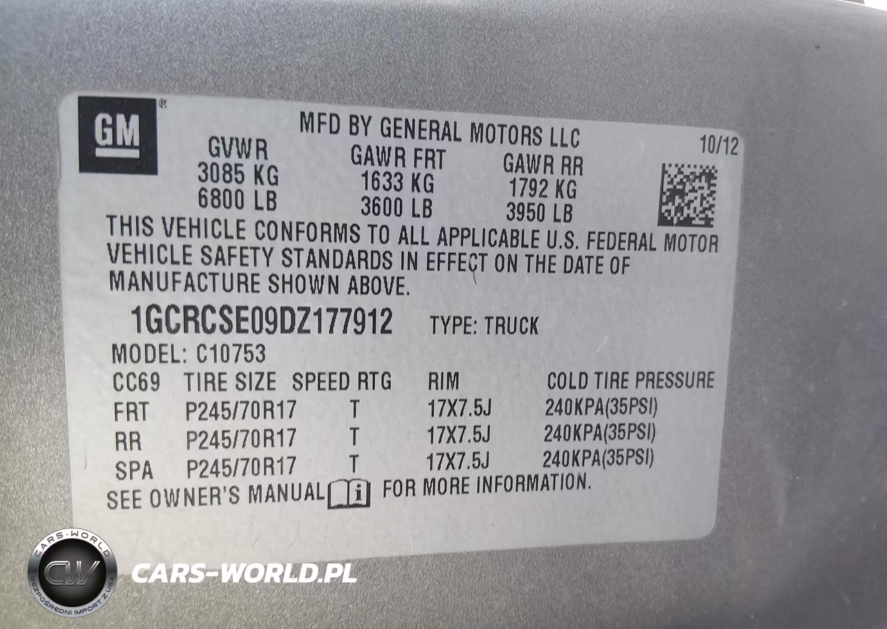 2013 Chevrolet Silverado 1500 Lt VIN:1GCRCSE09DZ177912 - 9