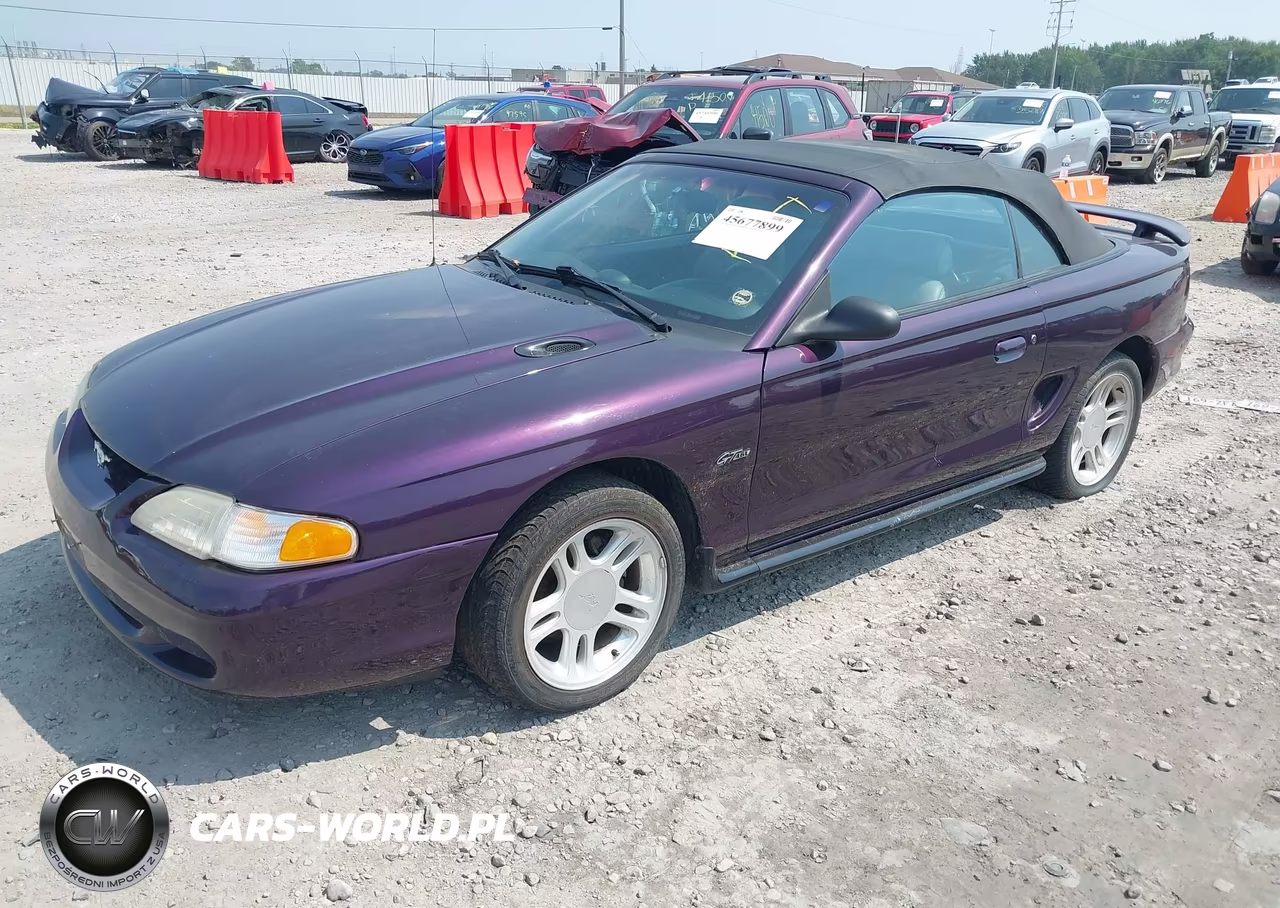 1996 Ford Mustang Gt VIN:1FALP45X6TF219395 - 2