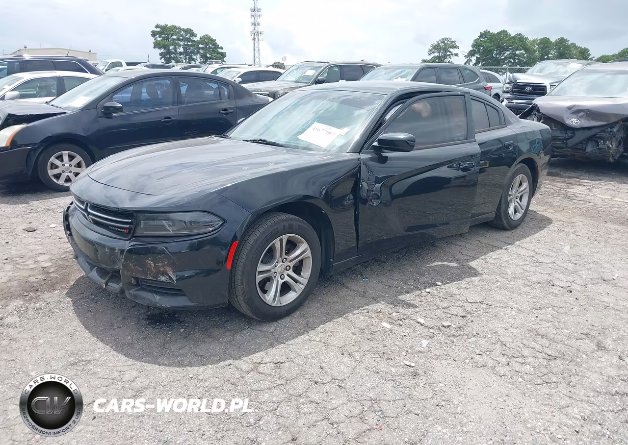 2017 Dodge Charger Se Rwd VIN:2C3CDXBGXHH576002 - 2