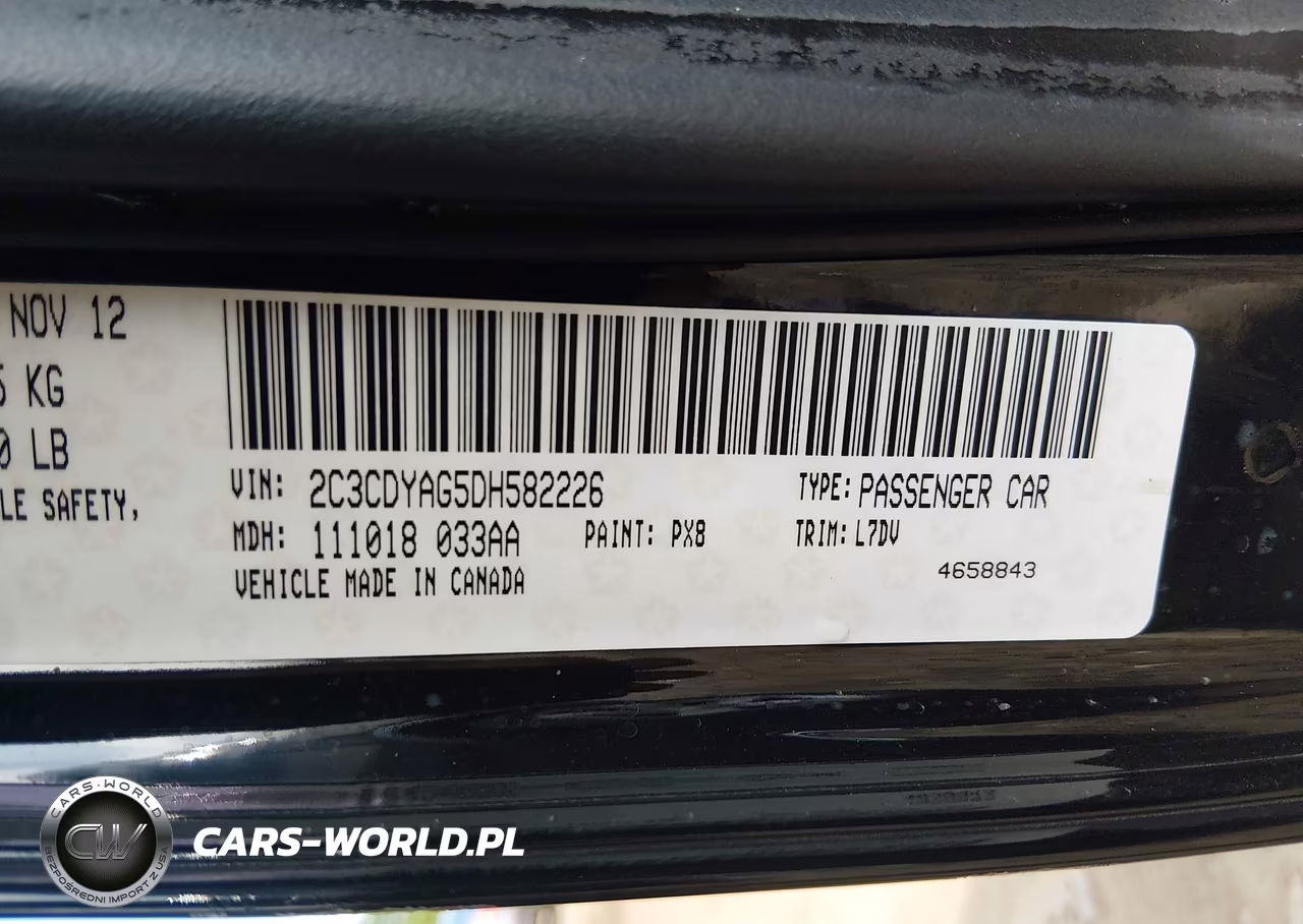 2013 Dodge Challenger Sxt VIN:2C3CDYAG5DH582226 - 9