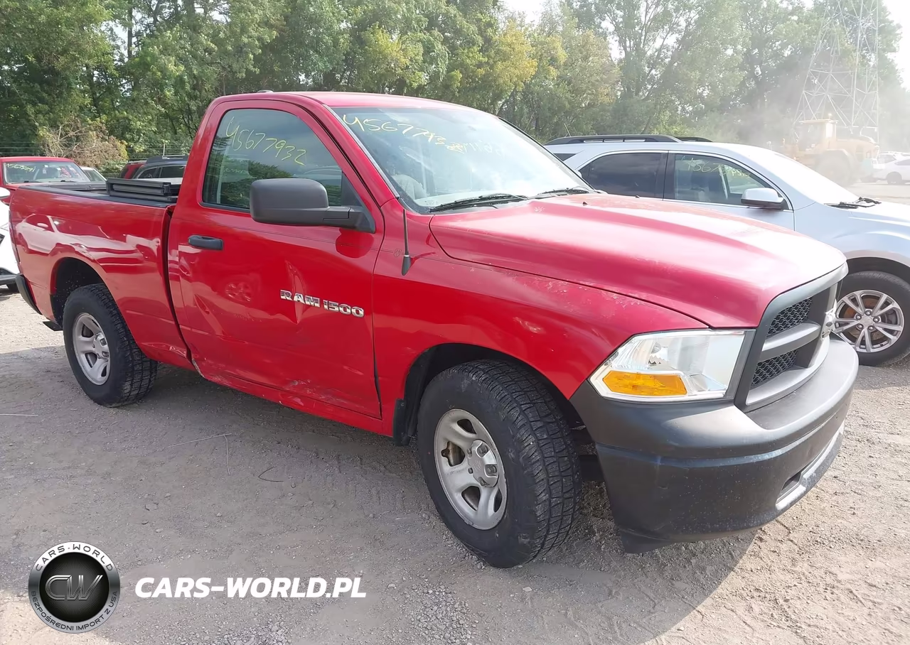2012 Ram 1500 St VIN:3C6JD6AP5CG277659 - 1