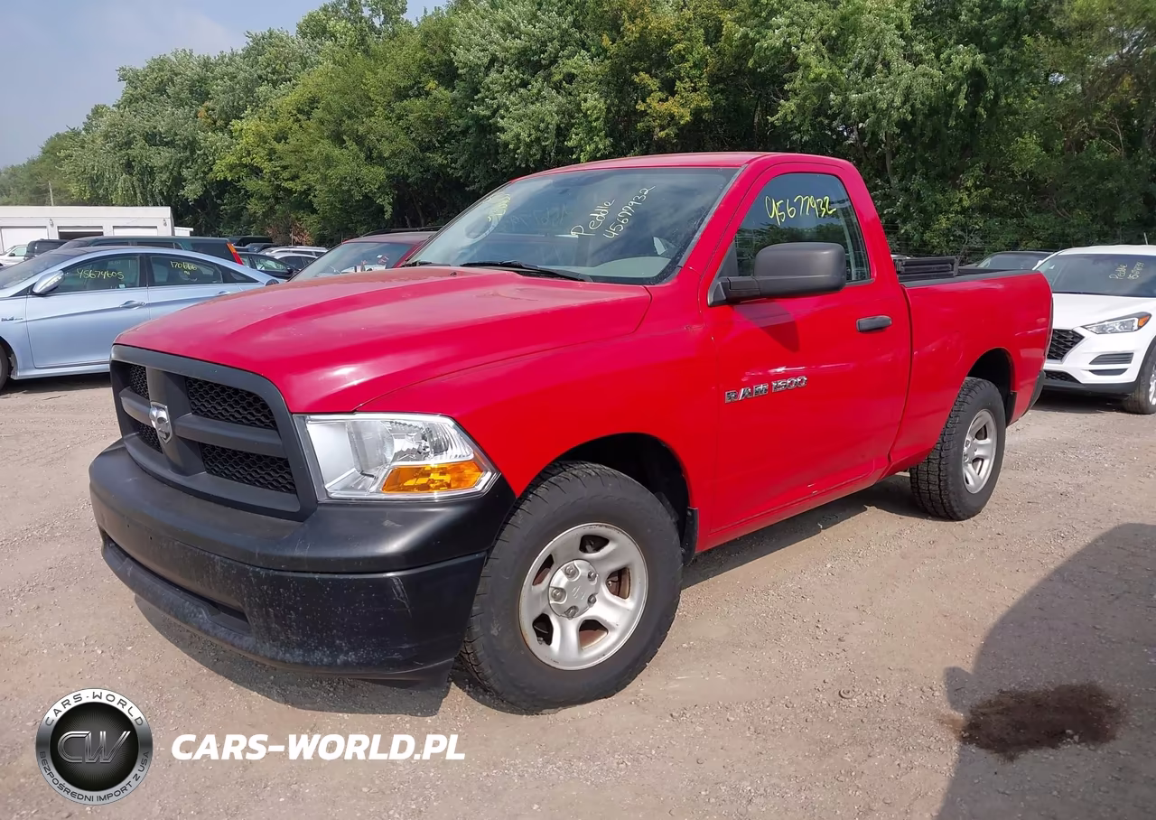 2012 Ram 1500 St VIN:3C6JD6AP5CG277659 - 2