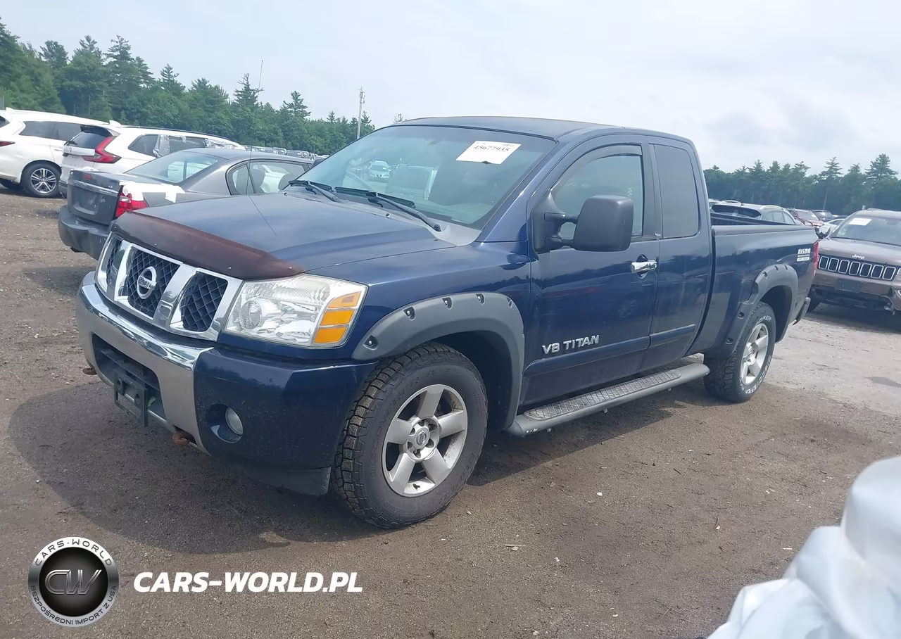 2006 Nissan Titan Se VIN:1N6AA06B86N505934 - 2