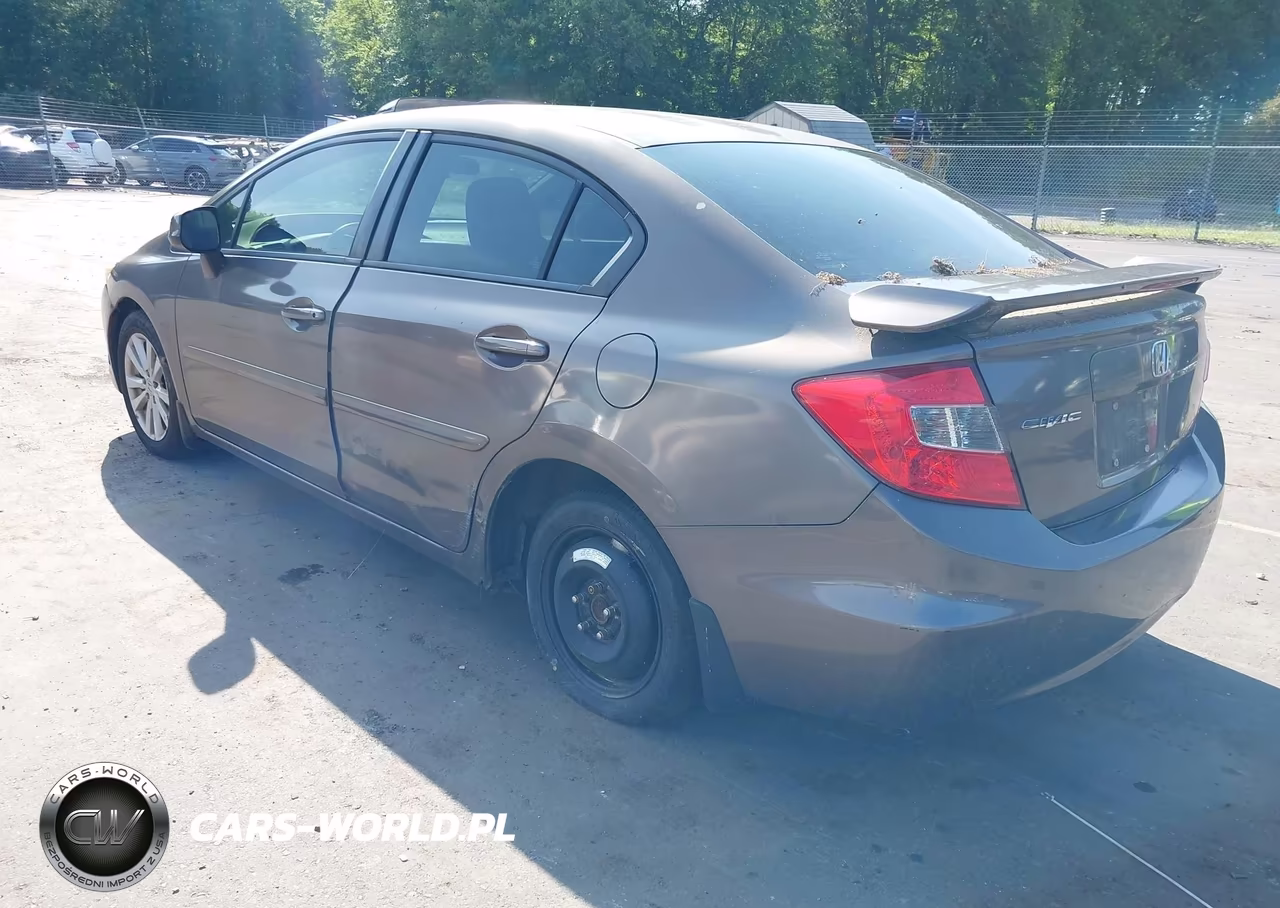 2012 Honda Civic Ex VIN:2HGFB2F87CH544543 - 3