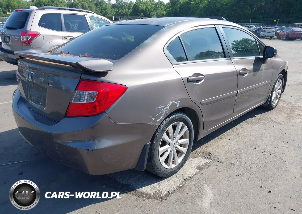 2012 Honda Civic Ex VIN:2HGFB2F87CH544543 - 4