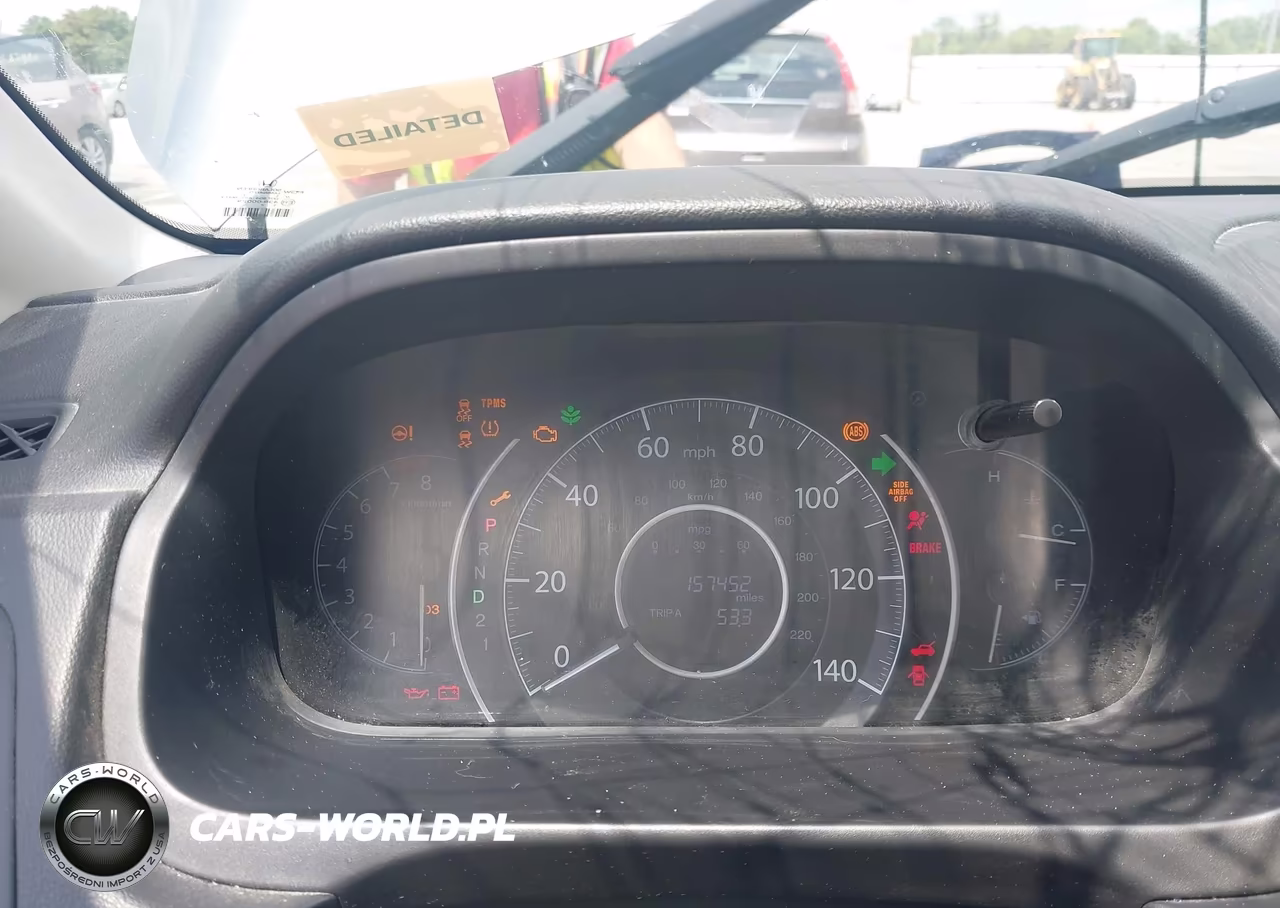 2013 Honda Cr-V Lx VIN:2HKRM3H3XDH511414 - 7