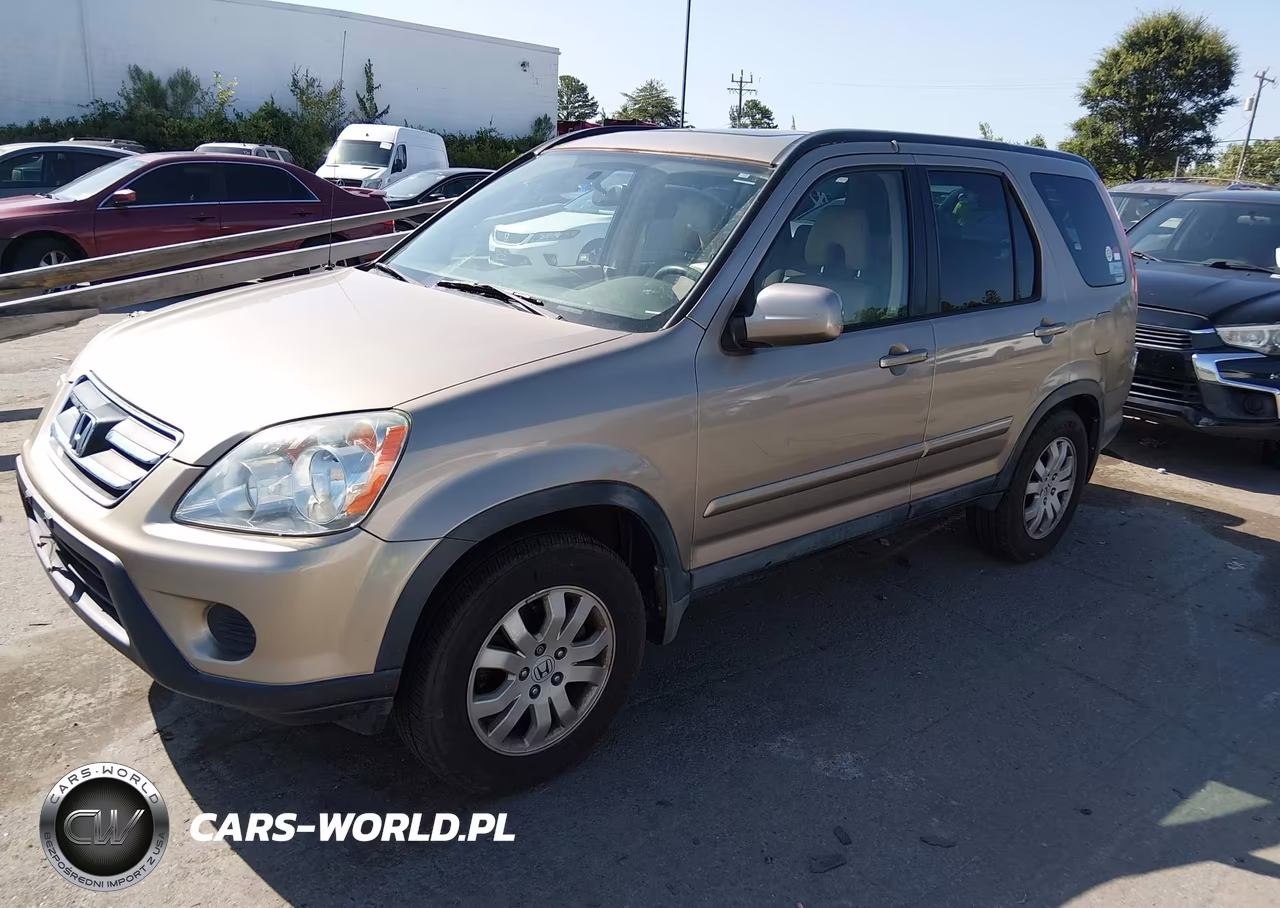 2006 Honda Cr-V Se VIN:SHSRD78906U404961 - 2