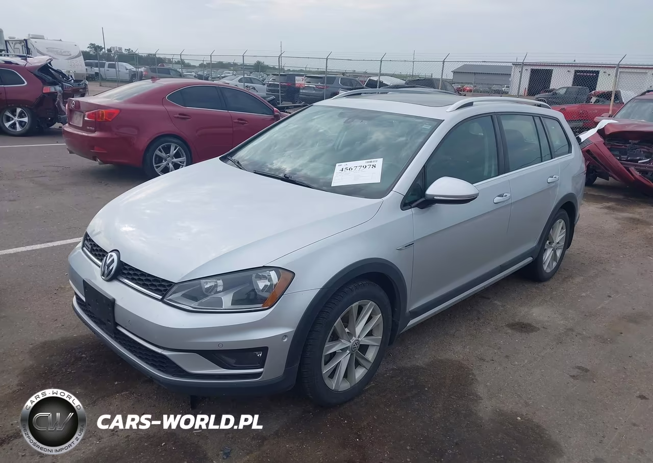 2017 Volkswagen Golf Alltrack Tsi Se VIN:3VWH17AU8HM507843 - 2