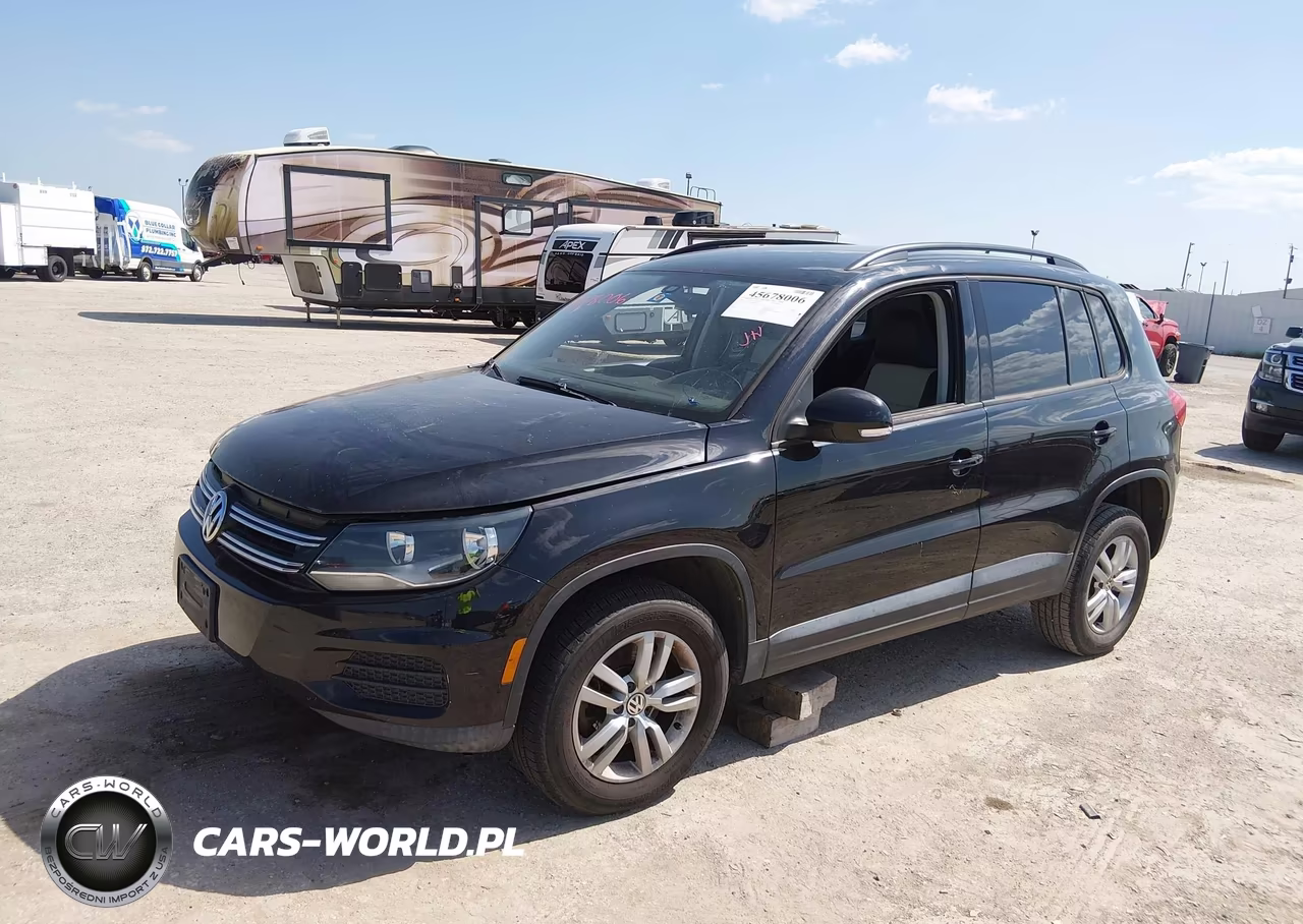 2016 Volkswagen Tiguan S VIN:WVGBV7AXXGW029961 - 2