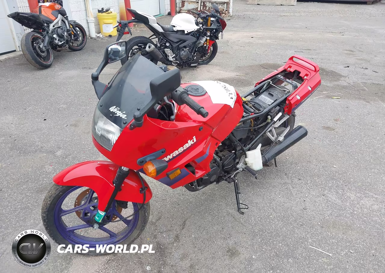 1998 Kawasaki Ex250 F VIN:JKAEXMF19WA056458 - 2