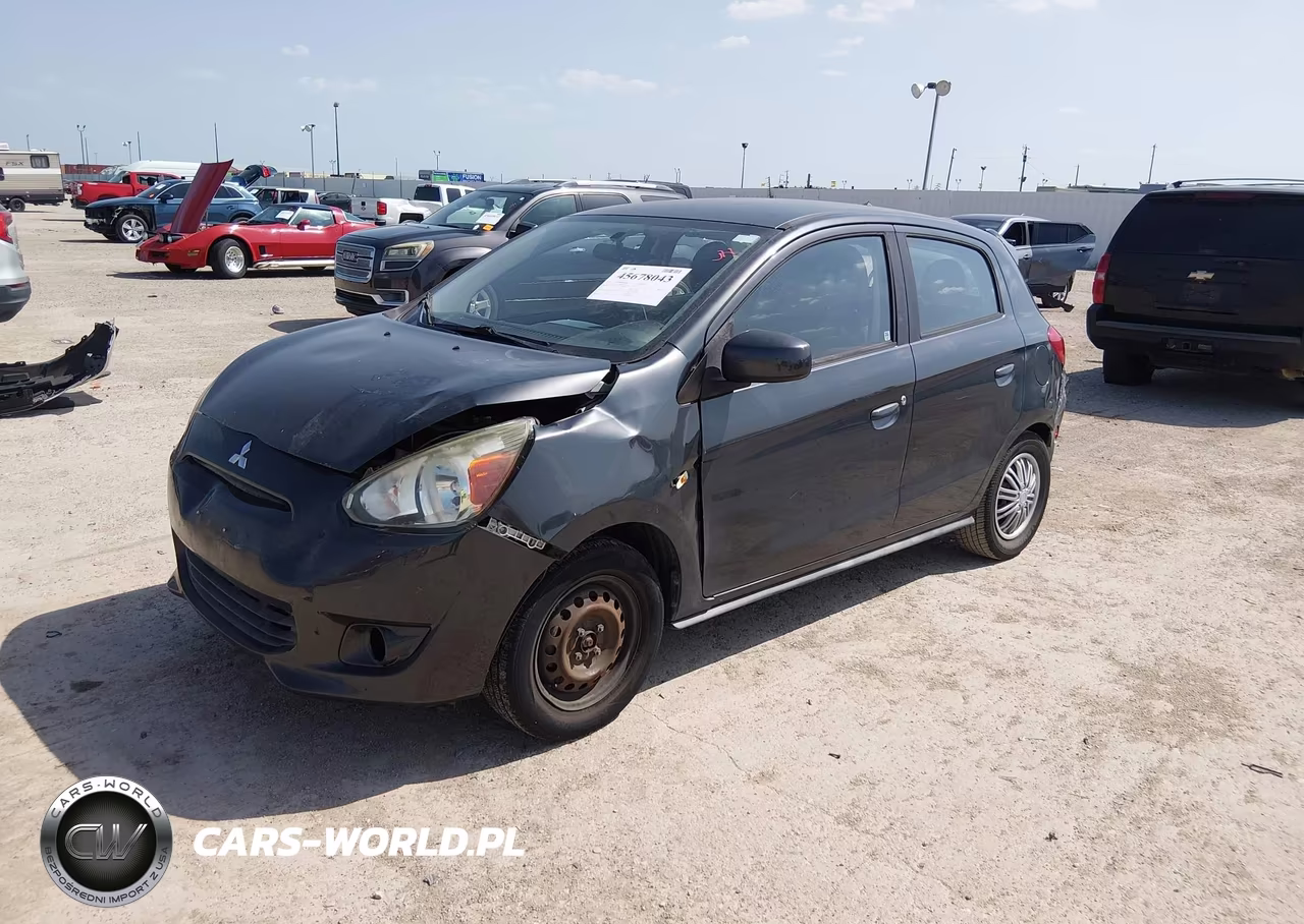 2015 Mitsubishi Mirage De-Rf VIN:ML32A3HJ1FH000395 - 2