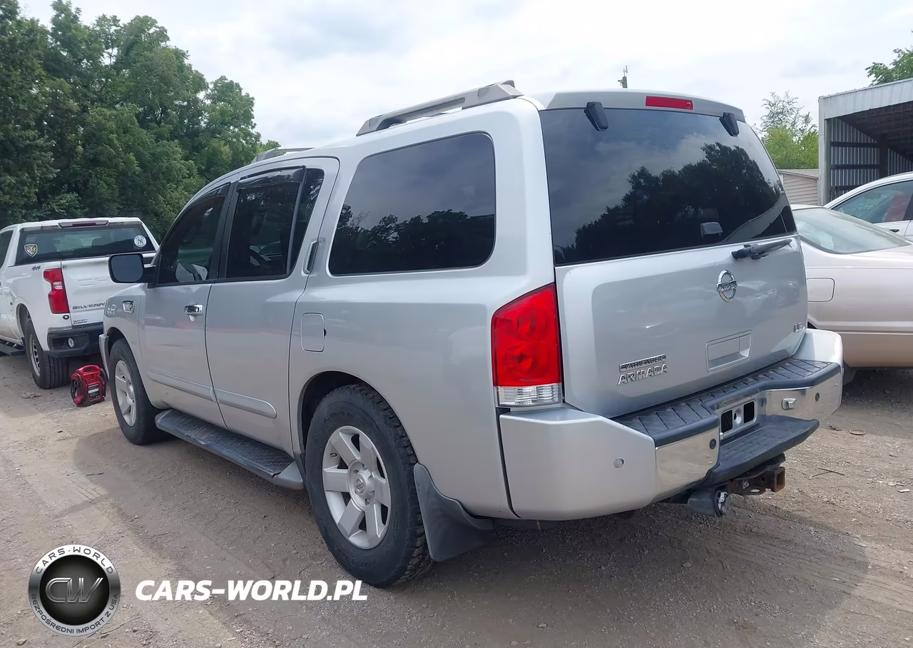 2004 Nissan Pathfinder Armada Le VIN:5N1AA08B94N706816 - 3