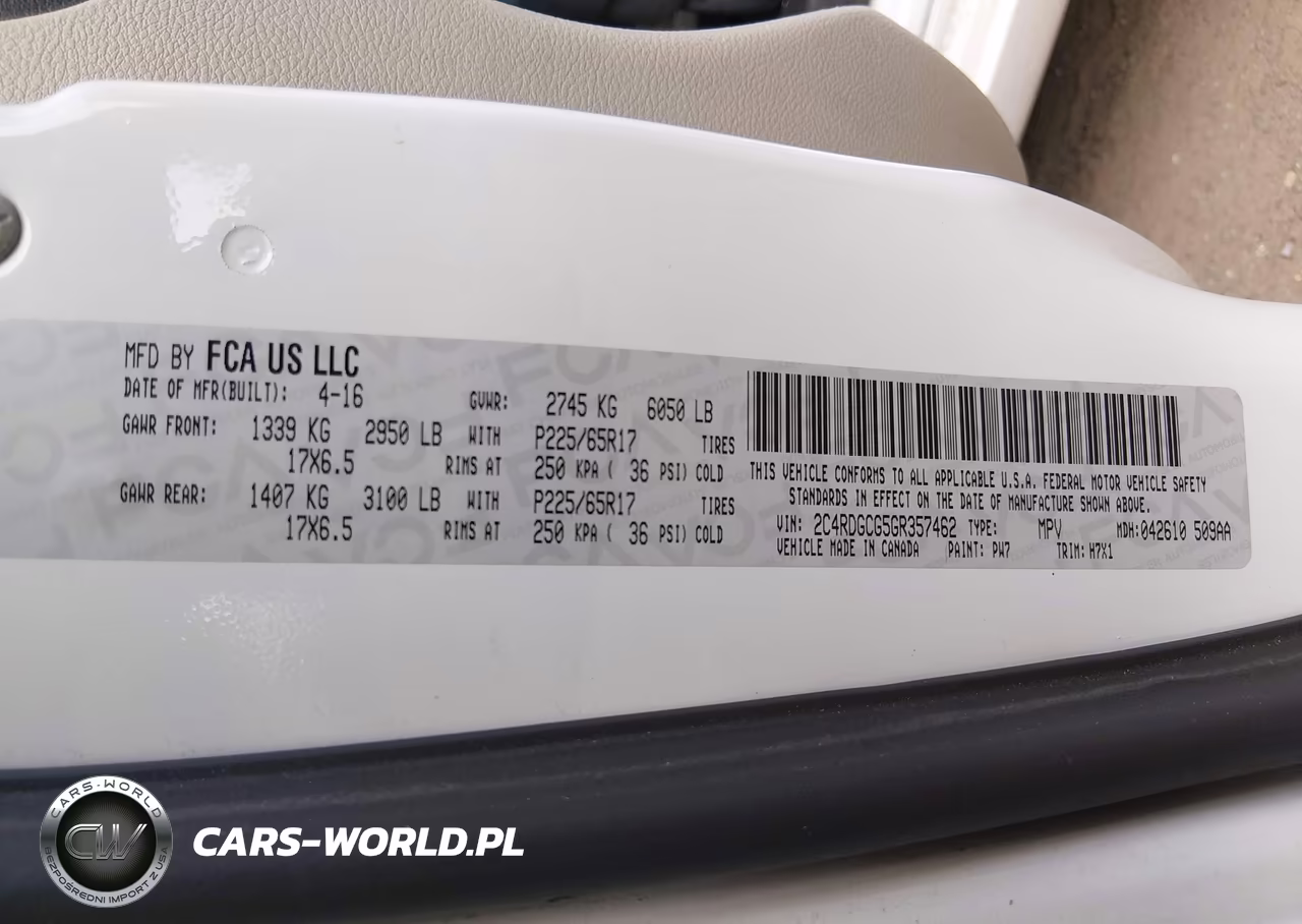 2016 Dodge Grand Caravan Sxt VIN:2C4RDGCG5GR357462 - 9