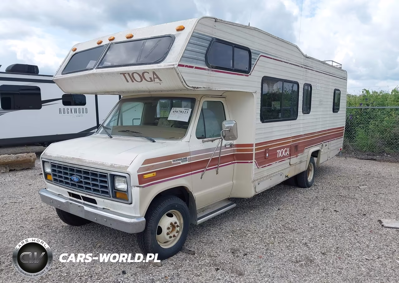 1983 Ford Econoline E350 Cutaway Van VIN:1FDKE30L9DHB65876 - 2