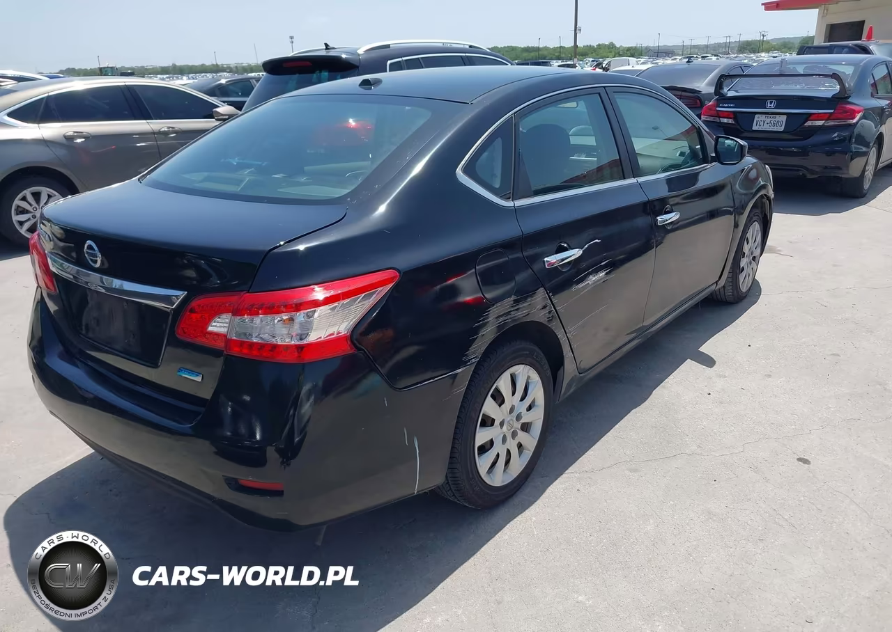 2013 Nissan Sentra Sv VIN:3N1AB7AP3DL740723 - 4