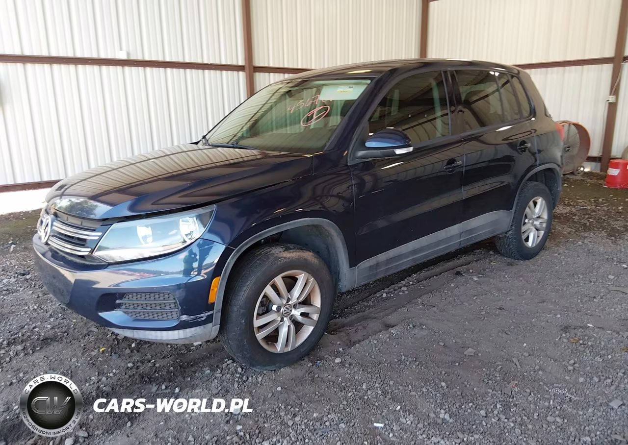 2014 Volkswagen Tiguan S VIN:WVGAV3AX0EW617711 - 2