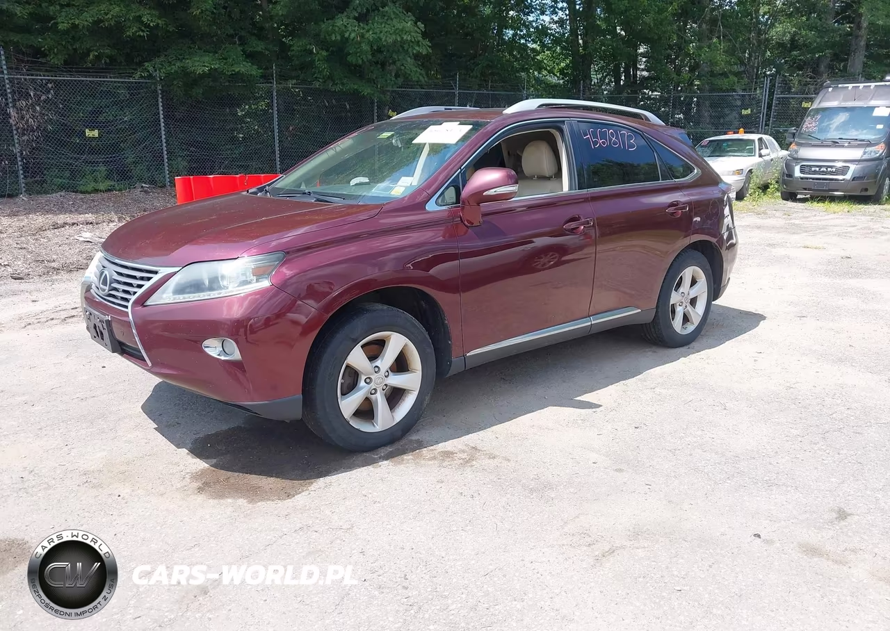 2013 Lexus Rx 350 VIN:2T2BK1BA2DC195248 - 2