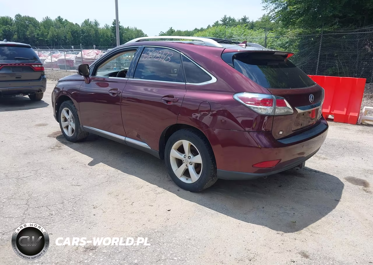 2013 Lexus Rx 350 VIN:2T2BK1BA2DC195248 - 3