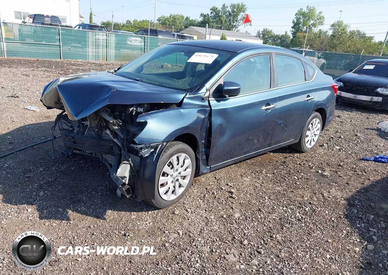 2017 Nissan Sentra Sv VIN:3N1AB7AP8HY348913 - 2