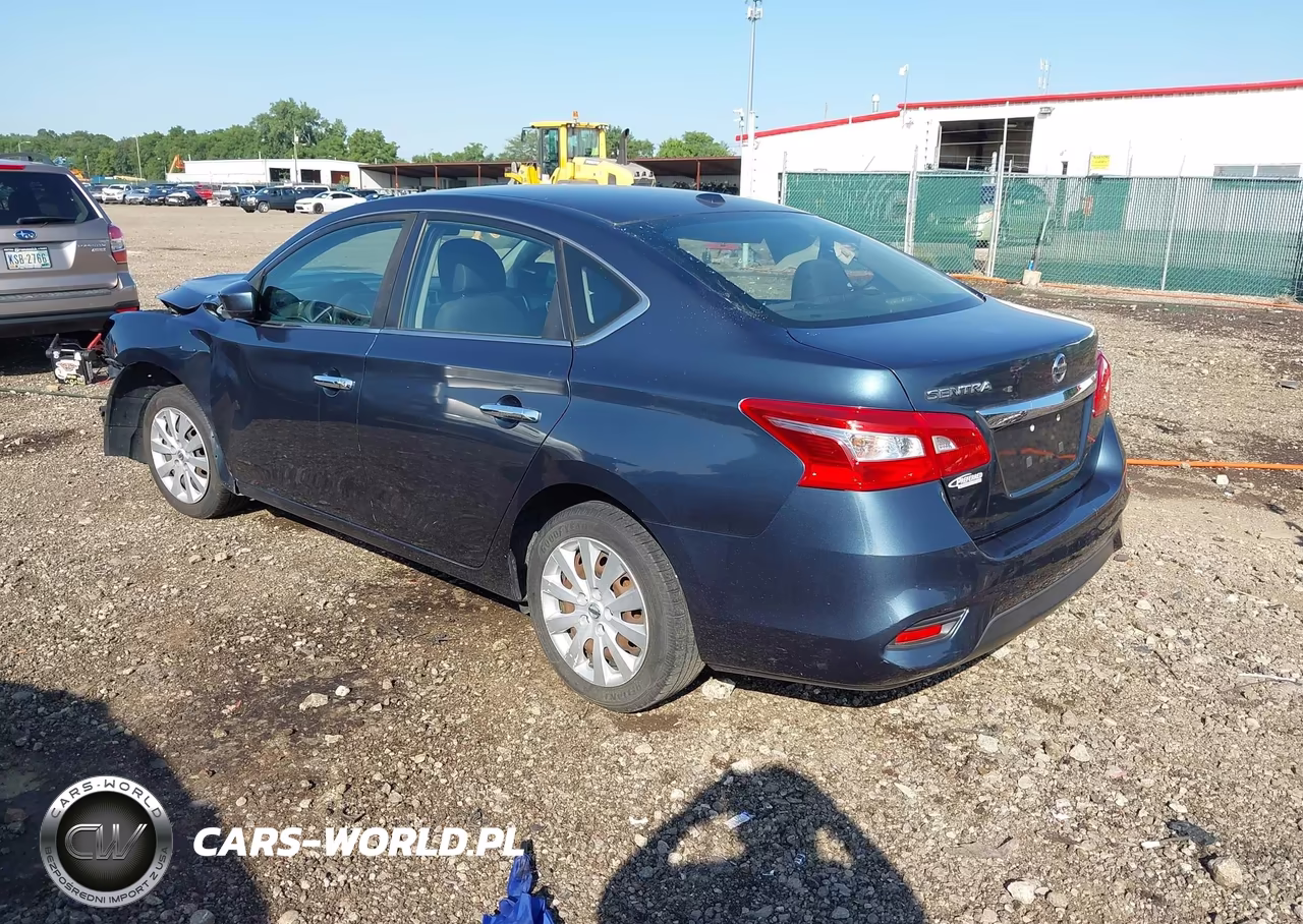 2017 Nissan Sentra Sv VIN:3N1AB7AP8HY348913 - 3