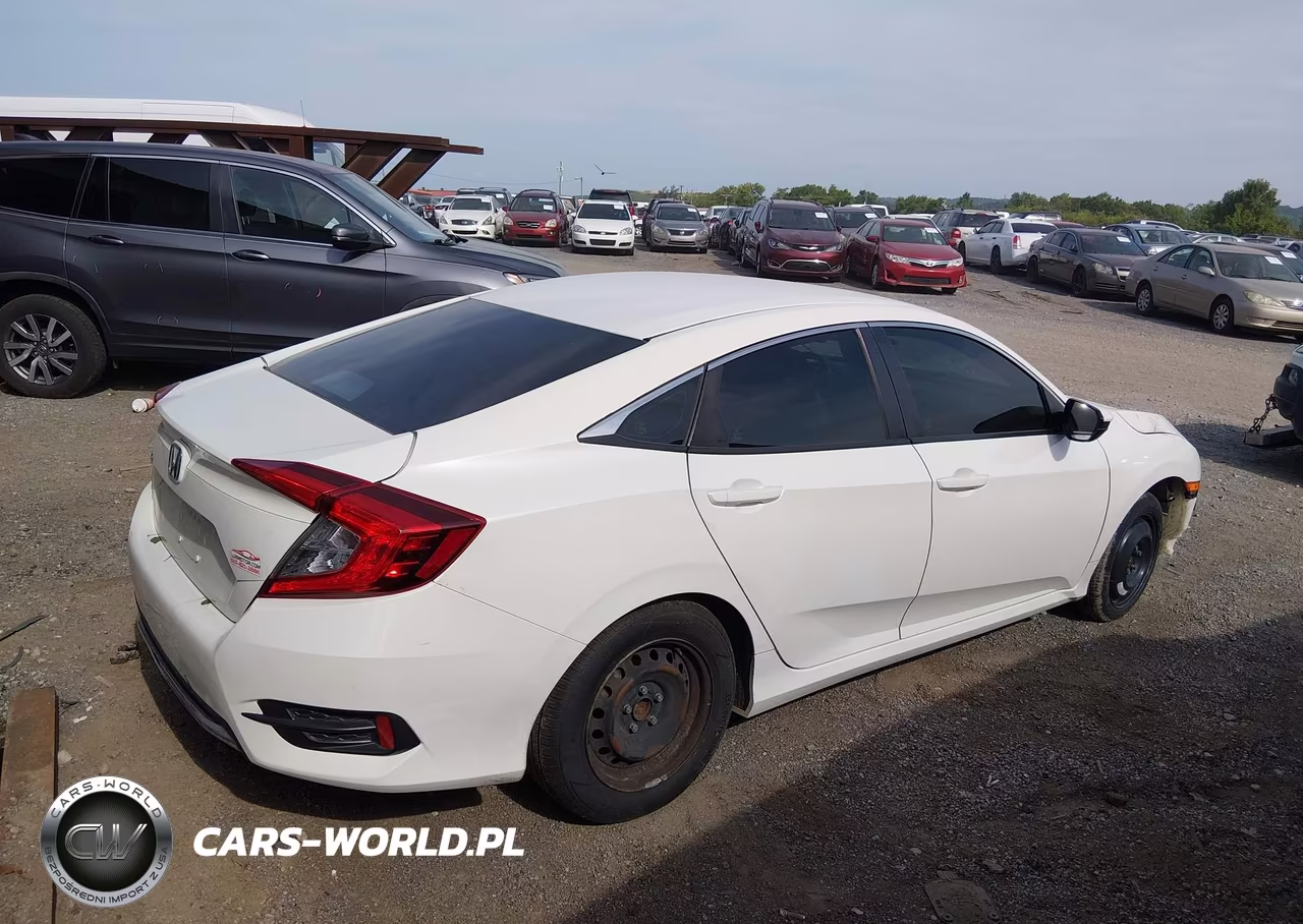 2019 Honda Civic Lx VIN:2HGFC2F67KH566357 - 13