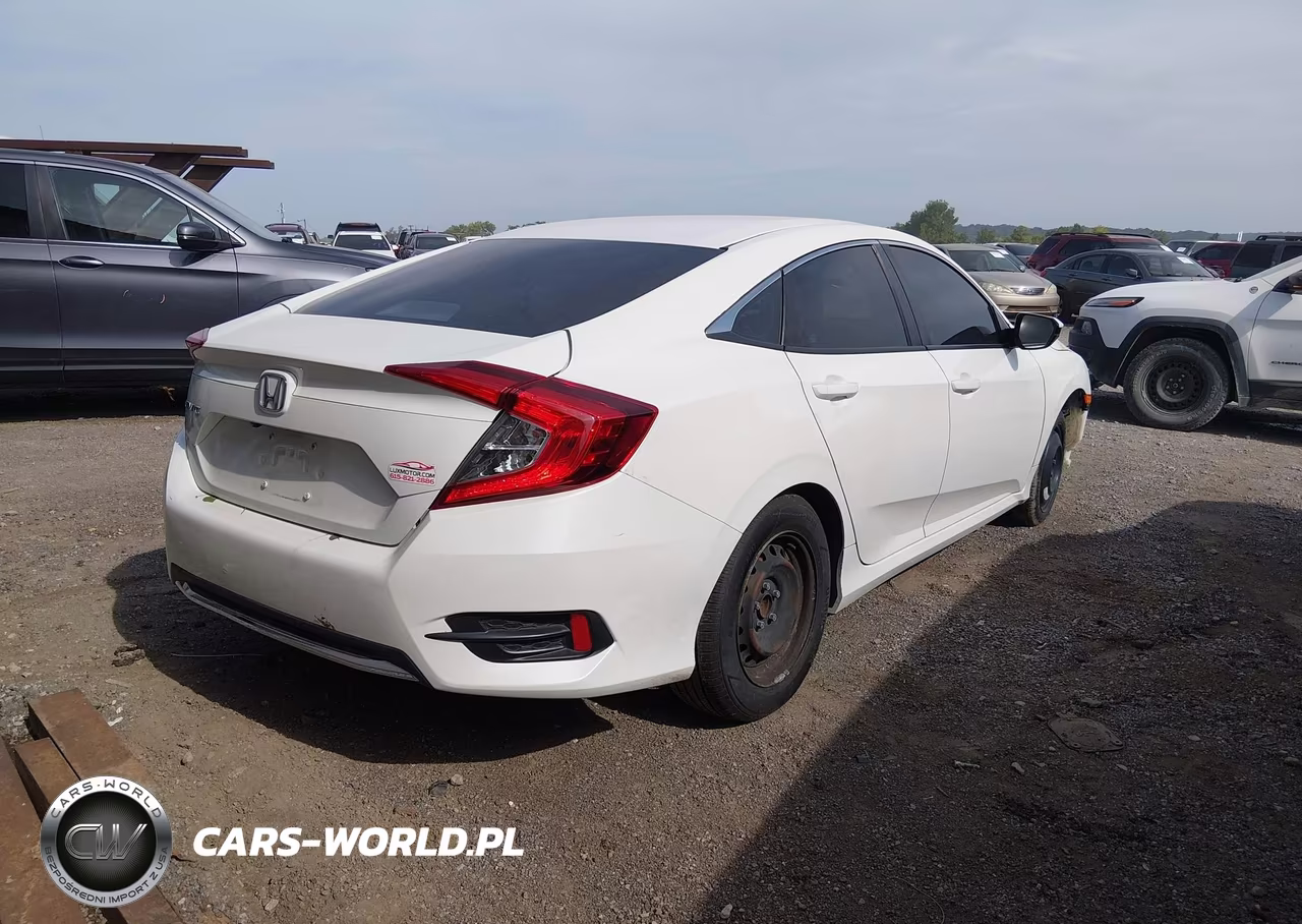 2019 Honda Civic Lx VIN:2HGFC2F67KH566357 - 4