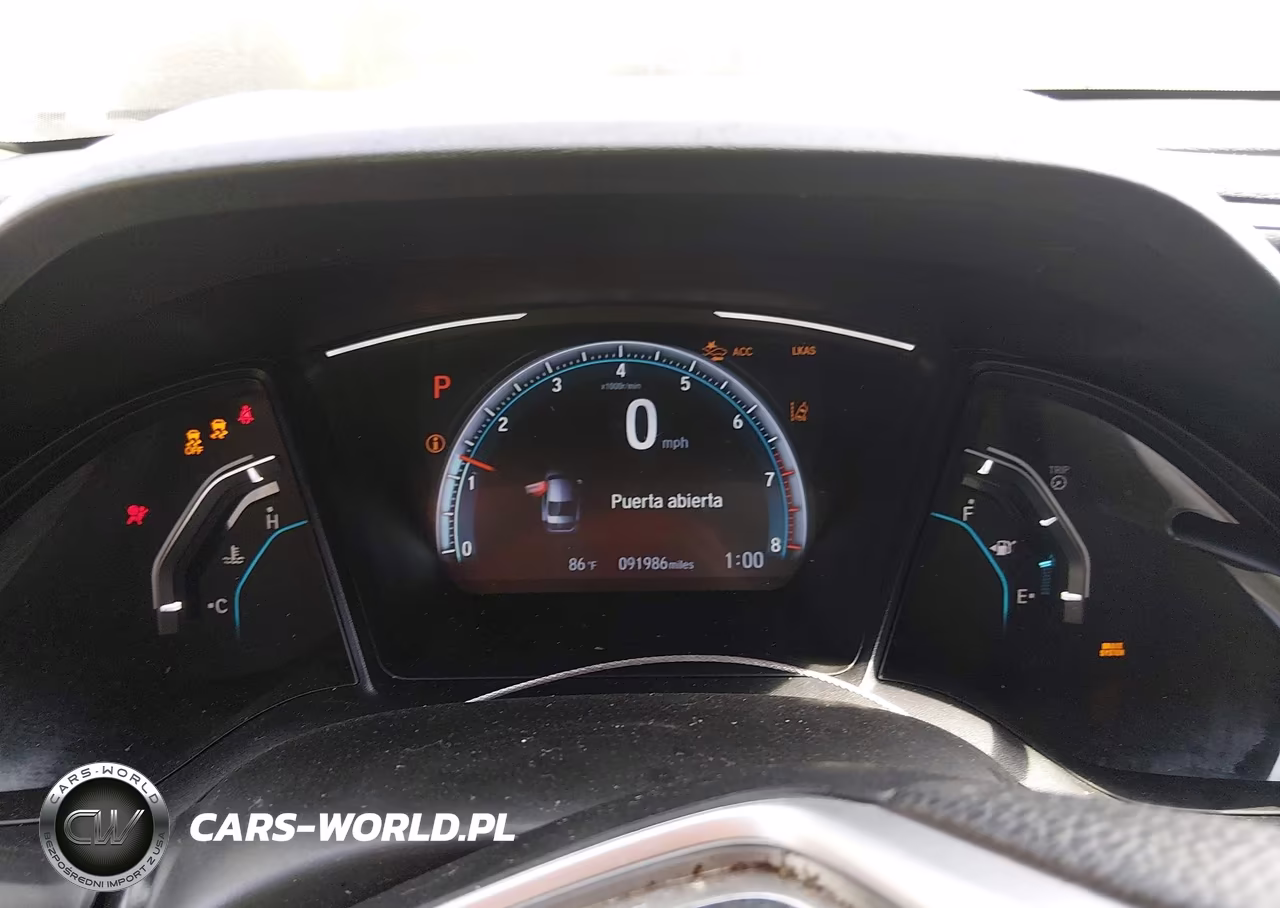 2019 Honda Civic Lx VIN:2HGFC2F67KH566357 - 7