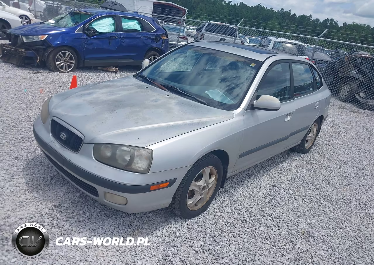 2003 Hyundai Elantra Gt VIN:KMHDN55D13U100998 - 2